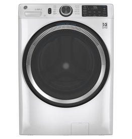 GE GFW550SSNWW GE 32 in. 4.8 cu. ft. White Front Load Washing Machine with OdorBlock UltraFresh Vent System and Sanitize with Oxi