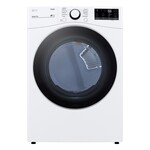 LG Electronics #DLE3600W - LG 7.4 cu. ft. White Ultra Large Capacity Electric Dryer with Sensor Dry