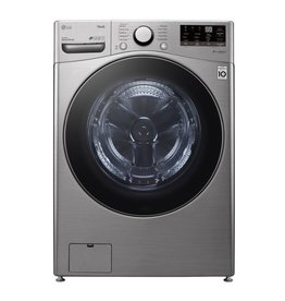 LG Electronics ( WM3600HVA 27 in. 4.5 cu. ft. Ultra Large Capacity Graphite Steel Front Load Washer with Steam and Wi-Fi Connectivity