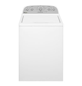 WHIRLPOOL used WTW5000DW WHR Vertical Axis Washer w/Impeller - 4.3 CU FT, SS WASH BASKET, IMPELLER, DE