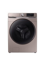 SAMSUNG WF45R6100AC 4.5 cu. ft. High-Efficiency Champagne Front Load Washing Machine with Steam, ENERGY STAR