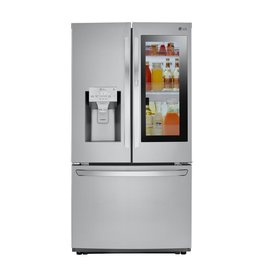 LG Electronics 26 cu. ft. 3-Door French Door Smart Refrigerator with InstaView Door-in-Door in Stainless Steel