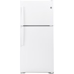 GE GE Appliances 21.9 cu.ft. Top Freezer Refrigerator in white gts22kgnbrww
