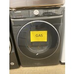 SAMSUNG DVG45R6300V 7.5 cu. ft. Fingerprint Resistant Black Stainless Gas Dryer with Steam Sanitize+