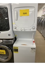 GE GUD24GSSMWW GE Gas Stacked Laundry Center with 2.3-cu ft Washer and 4.4-cu ft Dryer