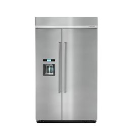 KBSD608ESS KAD No Frost Side - Built-in Refr Frez - 48" SXS, STAINLESS STEEL, DISPENSER, ENE