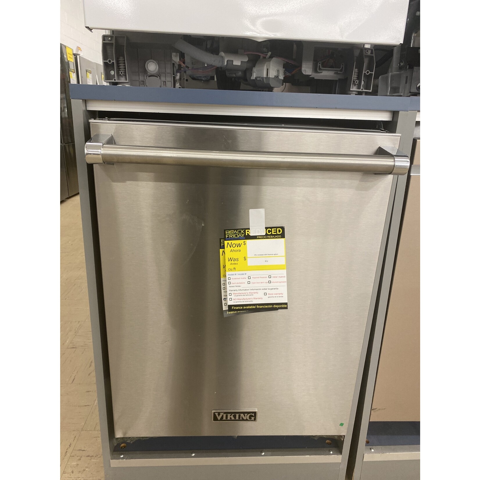 Viking #VDWU524SS 24" Built-In Dishwasher with Stainless Steel Tub