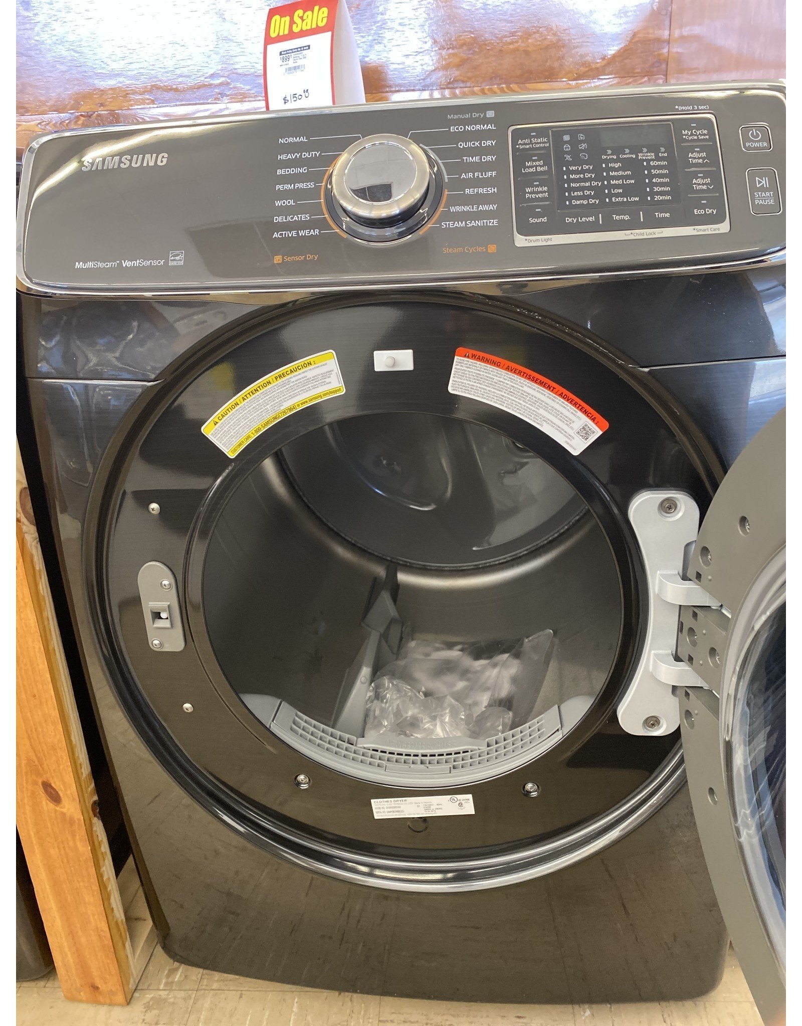 SAMSUNG DV45K6500EV Samsung 7.5 Cu.Ft. Electric Dryer 6500 Series