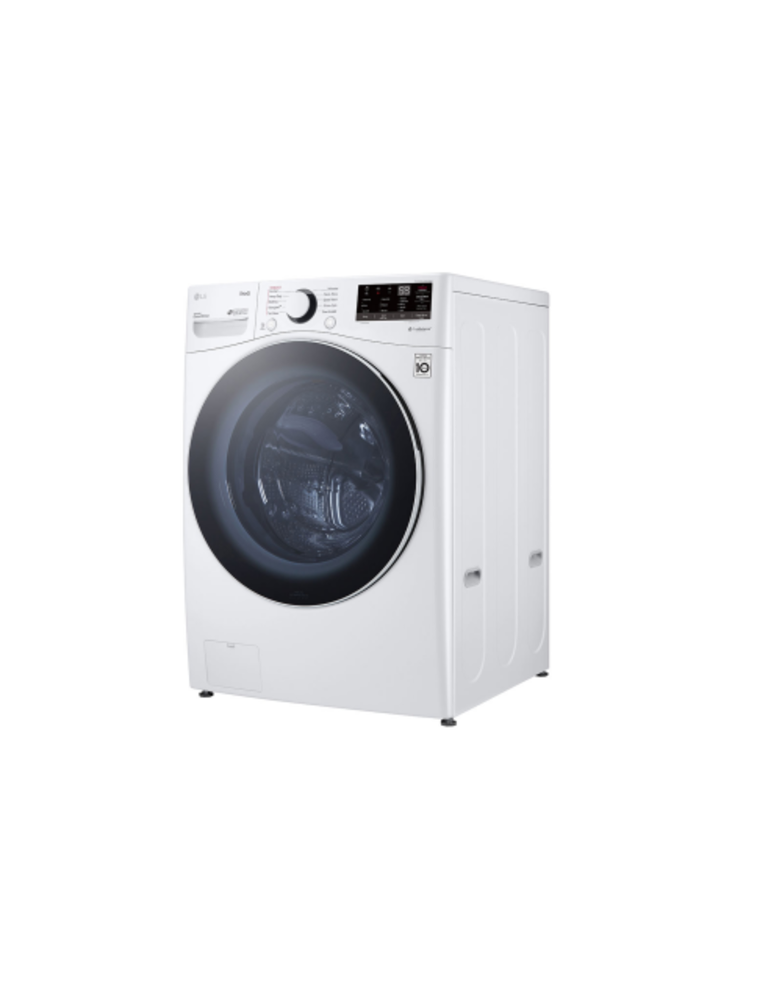 LG Electronics ( WM3600HWA 27 in. 4.5 cu. ft.Ultra Large Capacity White Front Load Washer with Steam and Wi-Fi Connectivity