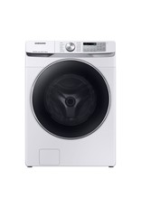 SAMSUNG WF45R6300AW 4.5 cu. ft. High-Efficiency White Front Load Washing Machine with Steam and Super Speed