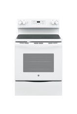 GE JB645DKWW GE 30 in. 5.3 cu. ft. Electric Range with Self-Cleaning Oven in White
