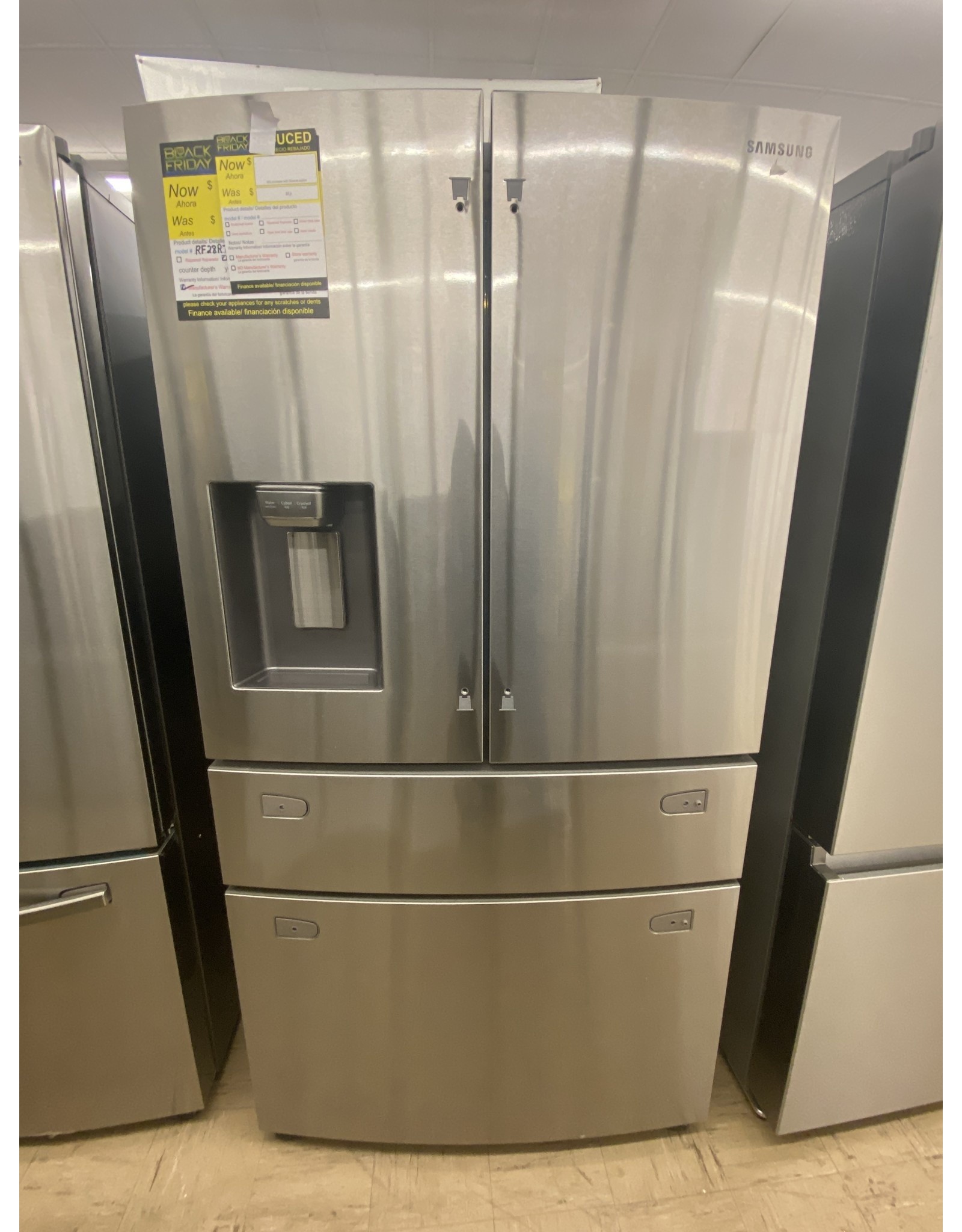 SAMSUNG RF28R7201SR  Samsung 28.8 CU.FT 4.-DOOR FRENCH -D REFRIGERATOR IN FINGERPRINT SS