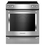 *KSEG700ESS KAD 6.4 cu. ft. Slide-In Electric Range with Self-Cleaning Convection Oven in Stainless Steel