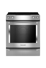 KSEG700ESS KAD 6.4 cu. ft. Slide-In Electric Range with Self-Cleaning Convection Oven in Stainless Steel
