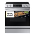 SAMSUNG SAMSUNG NE63T8511SS 6.3 cu. ft. Slide-In Electric Range with Air Fry Convection Oven in Fingerprint Resistant Stainless Steel
