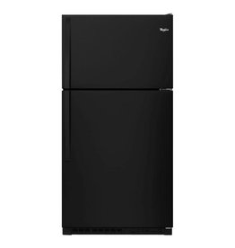 WHIRLPOOL WRT311FZDB  WHIRLPOOL 20.5 cu. ft. Top Freezer Refrigerator in Black
