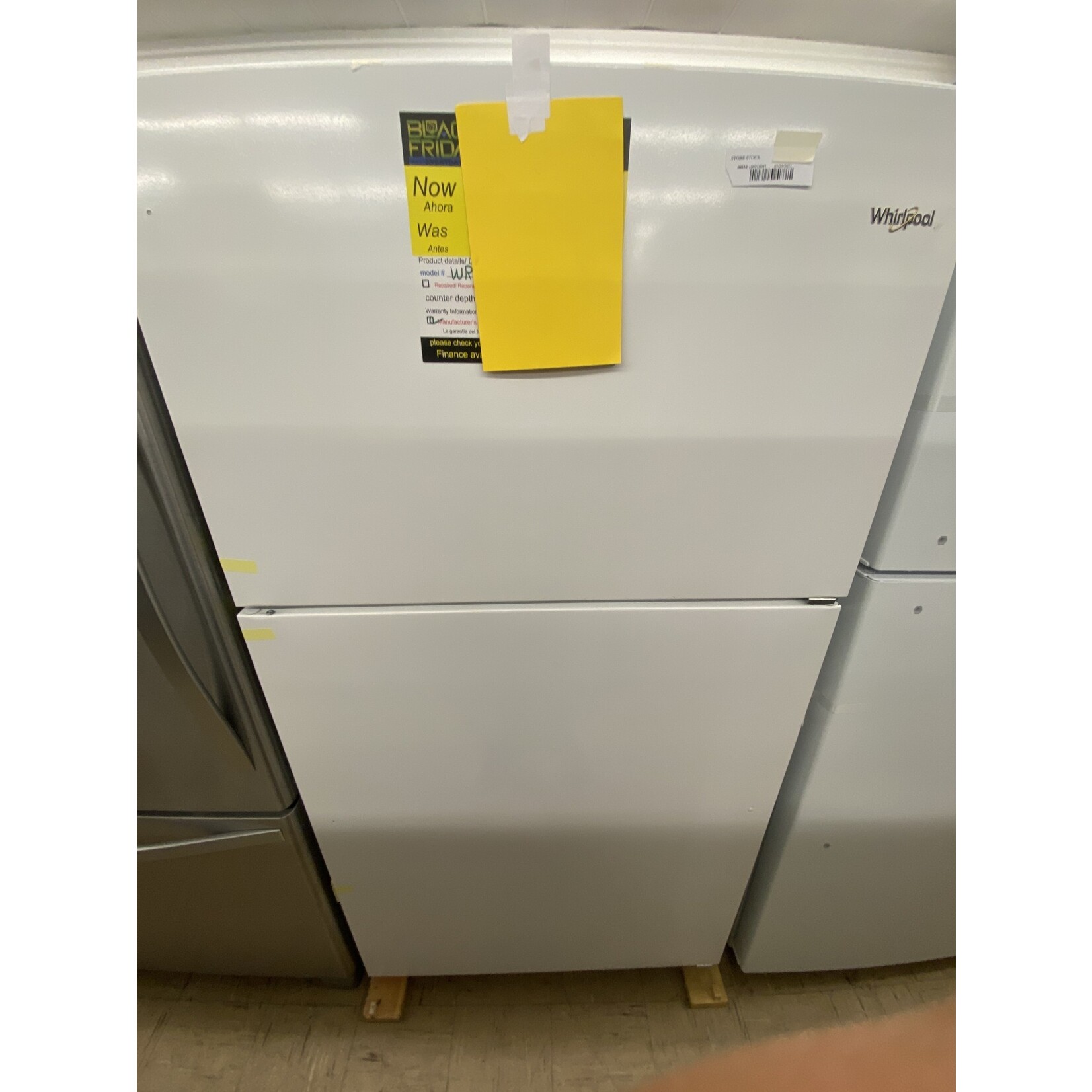 Whirlpool #*WRT311FZDW 20 cu. ft. Top Freezer Refrigerator in White