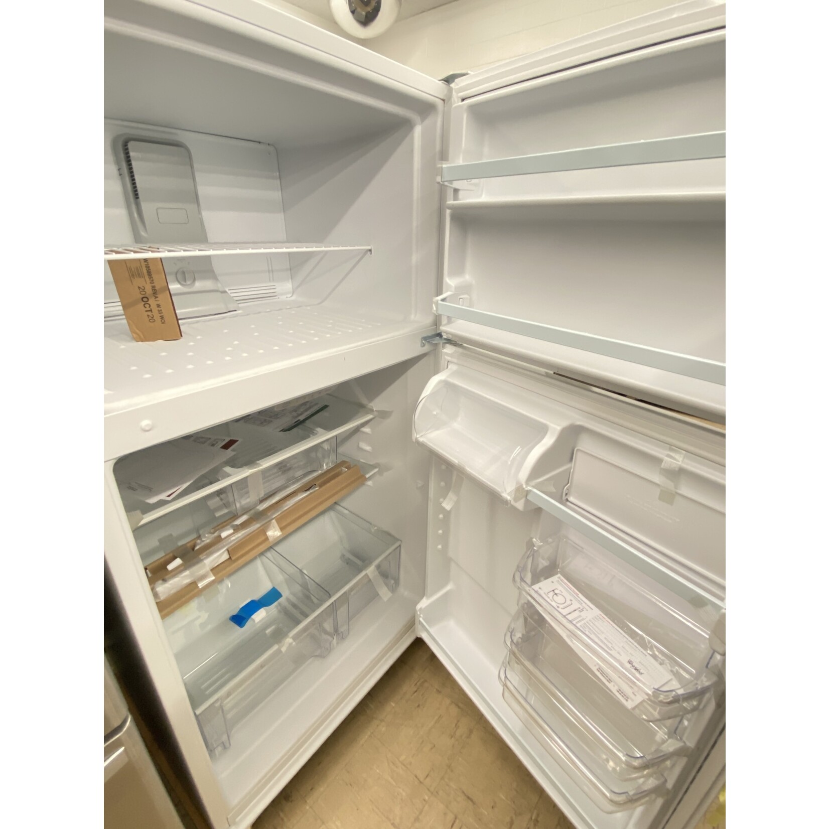 Whirlpool #*WRT311FZDW 20 cu. ft. Top Freezer Refrigerator in White