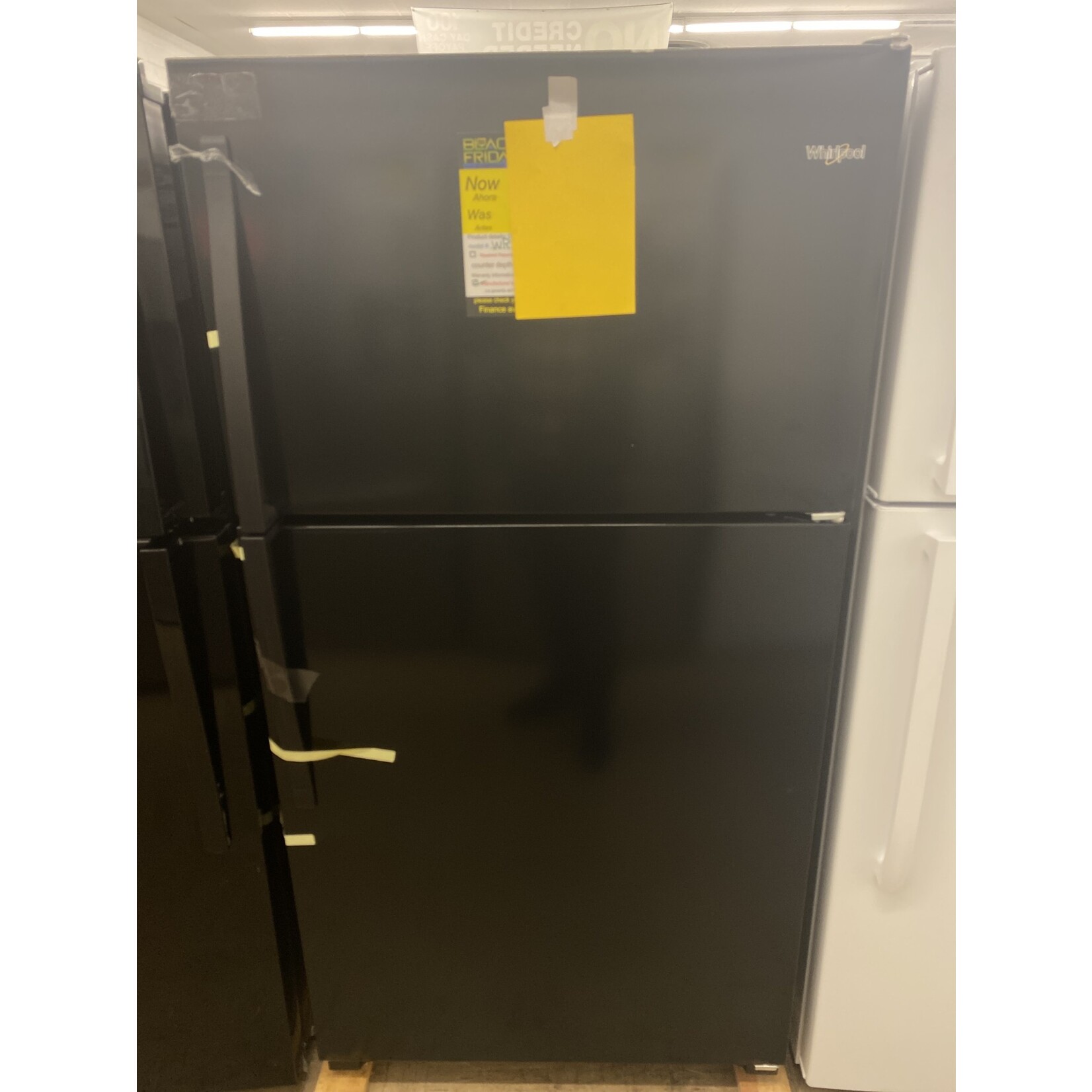 Whirlpool #*WRT311FZDB  Whirlpool 20.5 cu. ft. Top Freezer Refrigerator in Black
