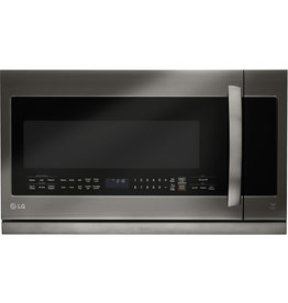 LG Electronics LMHM2237BD 2.2 cu. ft. Over the Range Microwave in Black Stainless Steel with Sensor Cook and ExtendaVent