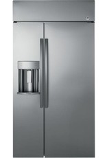 GE PROFILE PSB48YSKSS Profile 28.7 cu. ft. Built-In Side by Side Refrigerator in Stainless Steel