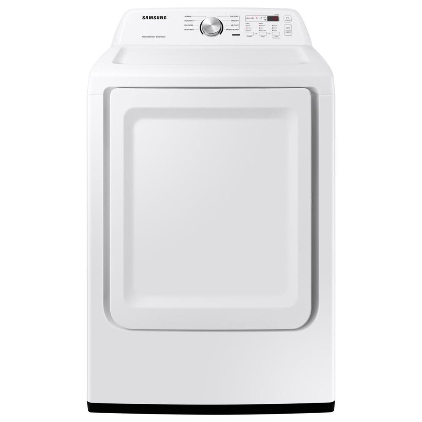 SAMSUNG CR USED 15 DAY STORE WARRANTY #DVE45T3200W 7.2 cu. ft. 240-Volt White Electric Dryer with Sensor Dry