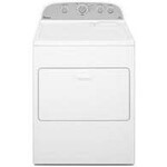 WGD5000DW WHR Air Vented - Dryer TL Matching - 7.0 CU FT, GAS, HAMPER DOOR, HE SENSOR D
