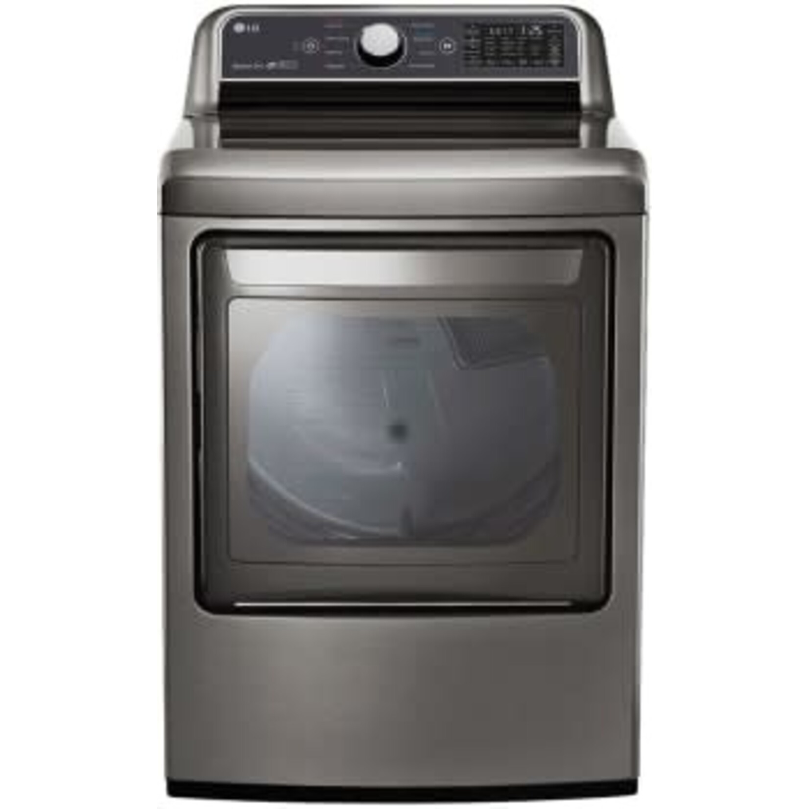 LG Electronics DLE7300VE 7.3 cu. ft. Large Smart Front Load Electric Vented Dryer with EasyLoad Door & Sensor Dry in Graphite Steel, ENERGY STAR