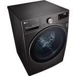 LG *WM4000HBA 27 in. 4.5 cu. ft. Black Steel Ultra Capacity Front Load Washing Machine with TurboWash360