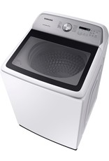 SAMSUNG C/R WA54R7200AW Samsung 5.4 cu. ft. White Top Load Washing Machine with Active WaterJet, ENERGY STAR