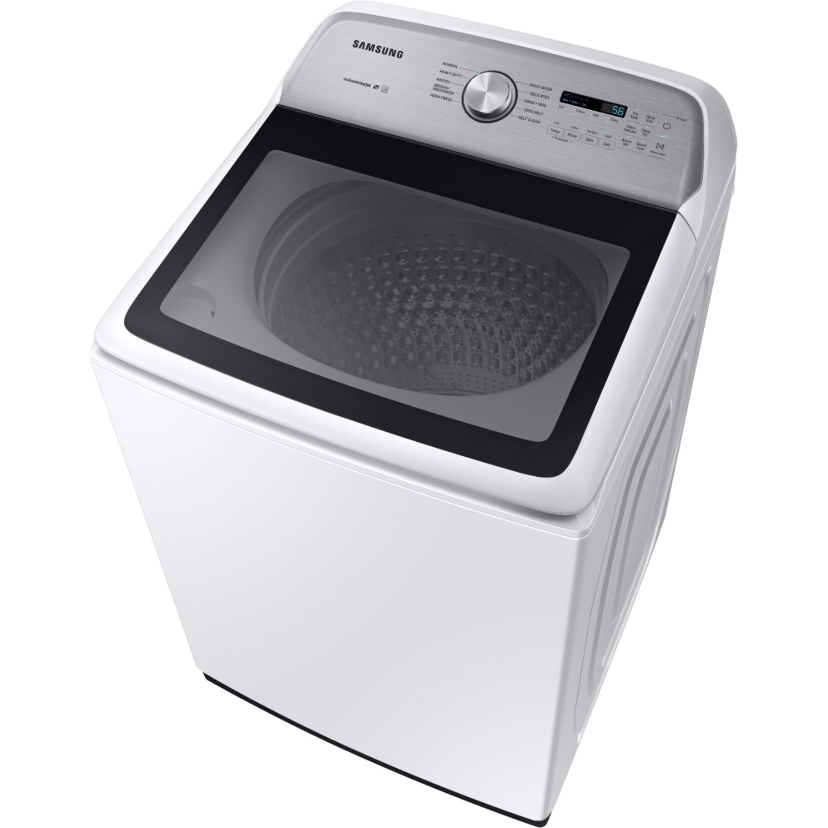 SAMSUNG USED  WA54R7200AW Samsung 5.4 cu. ft. White Top Load Washing Machine with Active WaterJet, ENERGY STAR