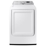 SAMSUNG DVG45T3400W 7.4 cu. ft. 120-Volt White Gas Dryer with Sensor Dry