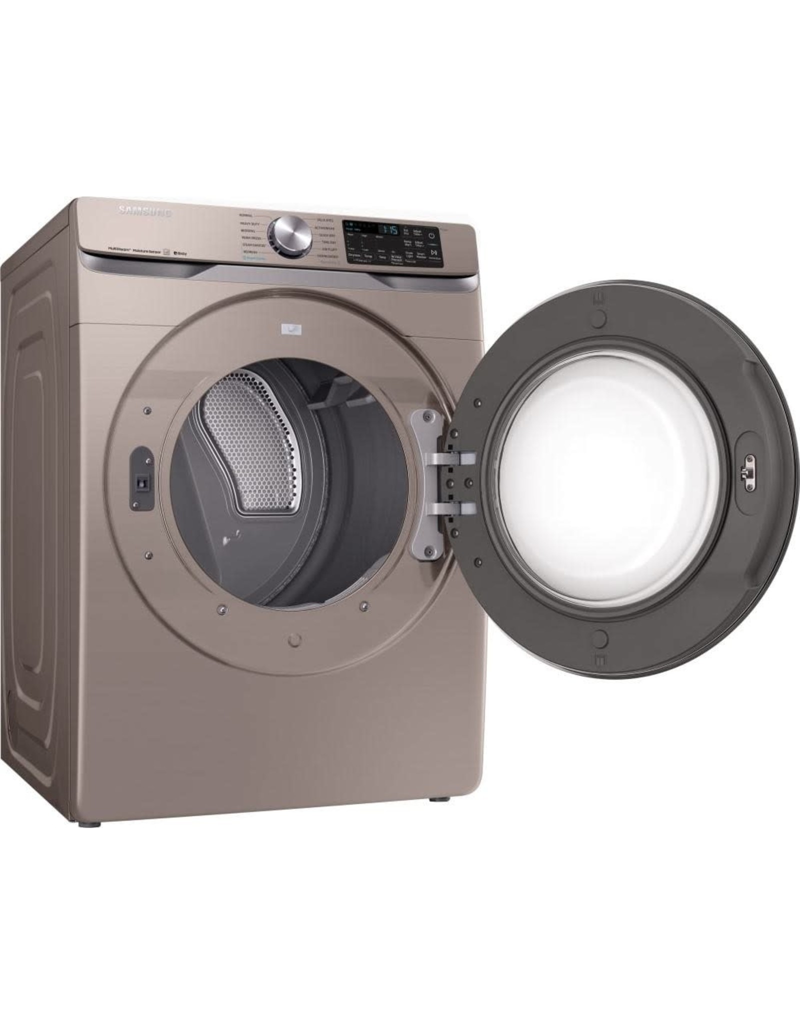 SAMSUNG DVE45R6300C 7.5 cu. ft. Champagne Electric Dryer with Steam Sanitize+, ENERGY STAR