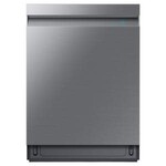 SAMSUNG #*DW80R9950US  Samsung 24 in. Top Control Tall Tub Linear Wash Dishwasher in Fingerprint Resistant Stainless, 3rd Rack, AutoRelease, 39 dBA