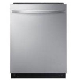 SAMSUNG DW80R7061US Samsung 24 in Top Control StormWash Tall Tub Dishwasher in Stainless Steel with AutoRelease Dry and 3rd Rack, 42 dBA