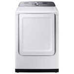 SAMSUNG C/R DVG50R5200W  Samsung 7.4 cu. ft. White Gas Dryer with Sensor Dry