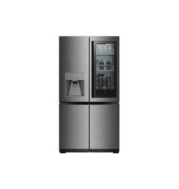 URNTC2306N 23 cu. ft. 4-Door French Door Refrigerator in Textured Steel with Instaview Door-in-Door, Counter Depth