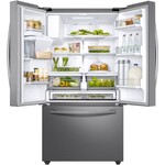 SAMSUNG RF28R6221SR 28 cu. ft. 3-Door French Door Refrigerator in Stainless Steel with AutoFill Water Pitcher