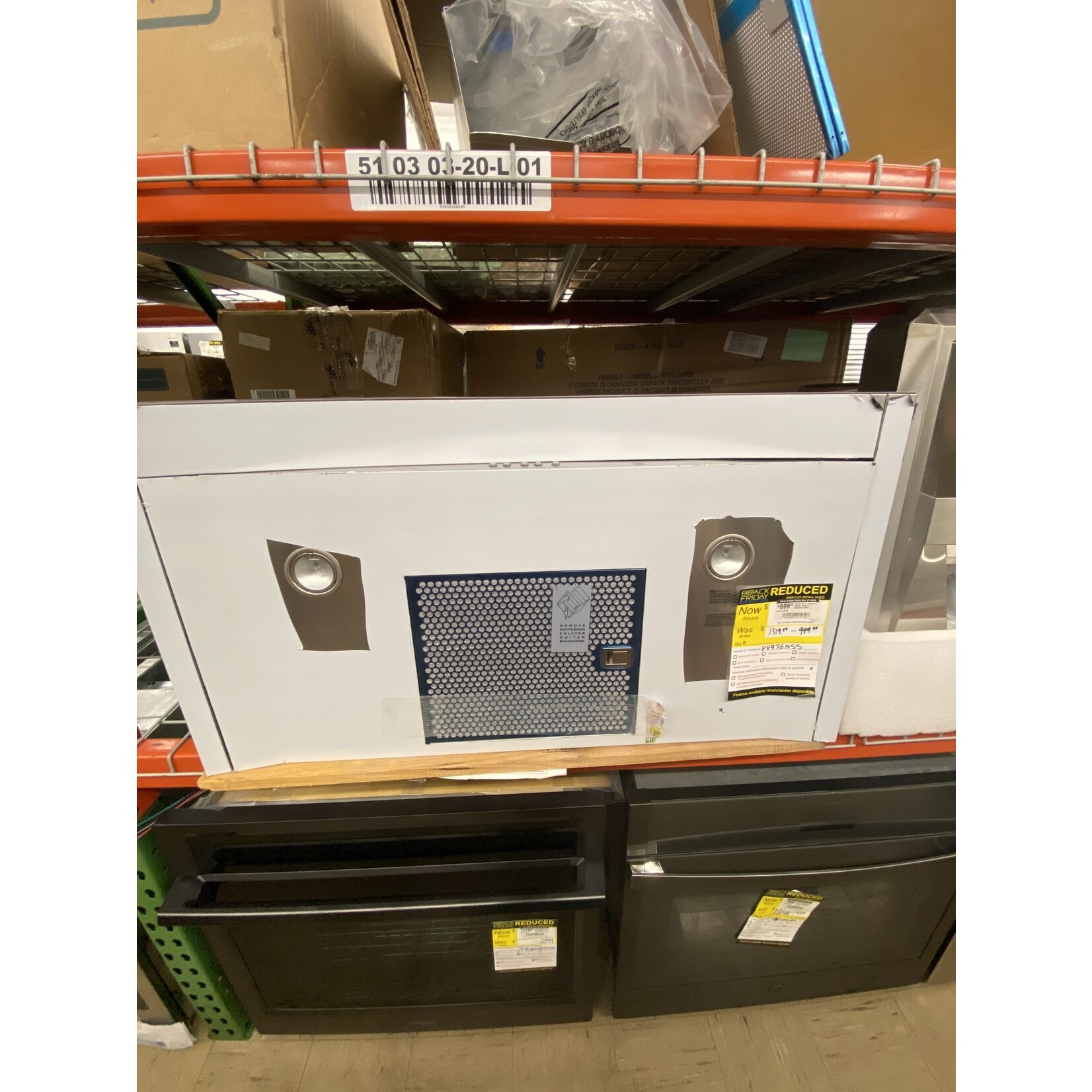 GE Profile *PV976NSS-Profile 36 in. Designer Range Hood in Stainless Steel