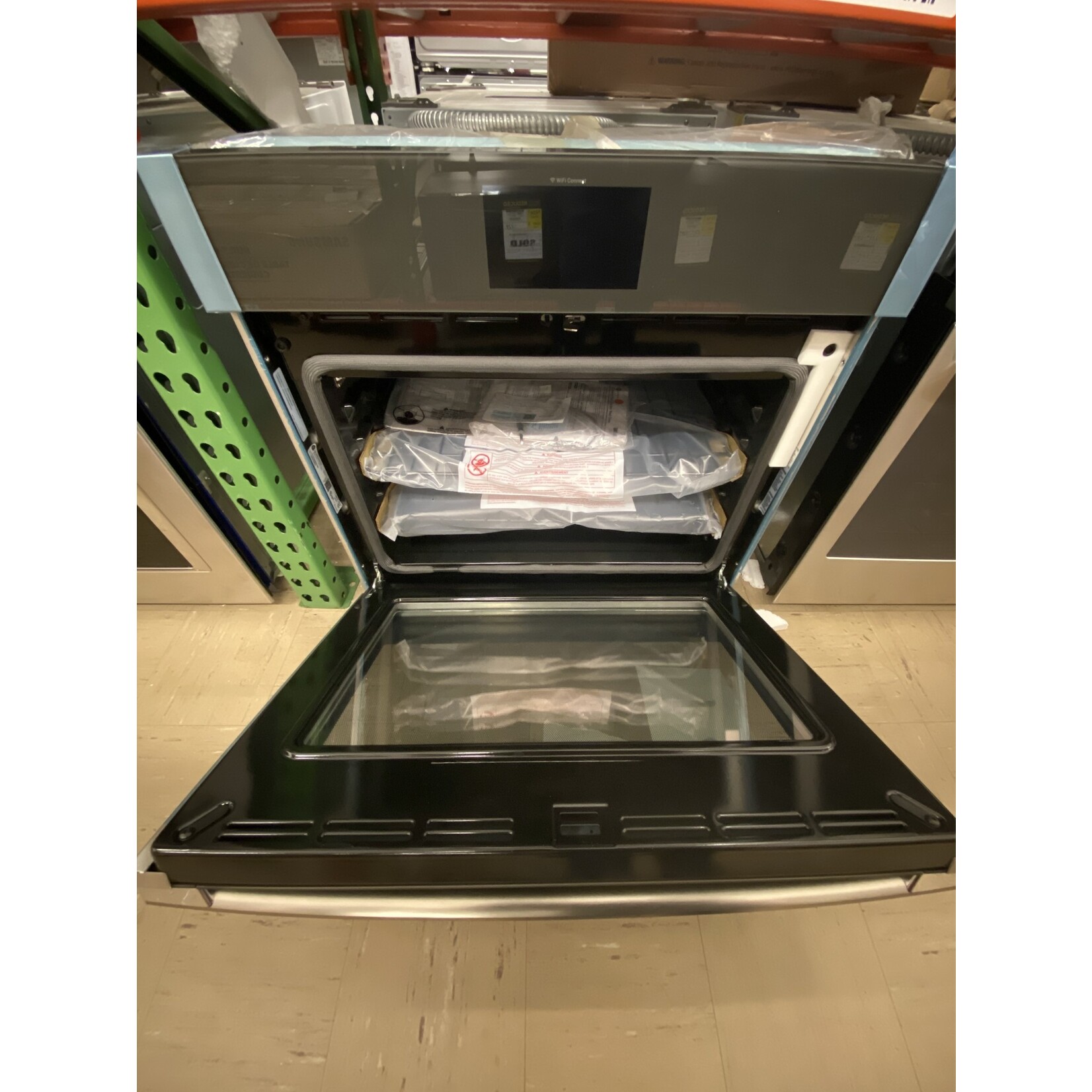 GE *JTS5000SNSS 30 in. 5.0 cu. ft. Smart Single Electric Wall Oven with Self-Cleaning Convection in Stainless Steel