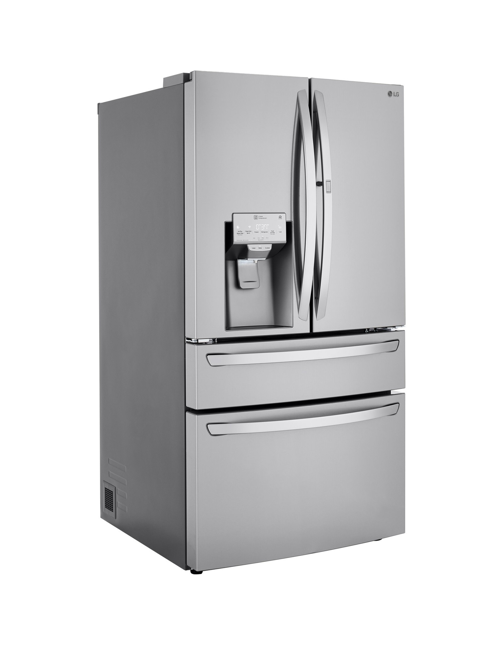 LG Electronics LRMDS3006S / SER N. 010KRQW2R388 29.7 cu.ft. Smart French 4-Door, Door-In-Door Full Convert with Craft Ice Refrigerator in PrintProof Stainless Steel