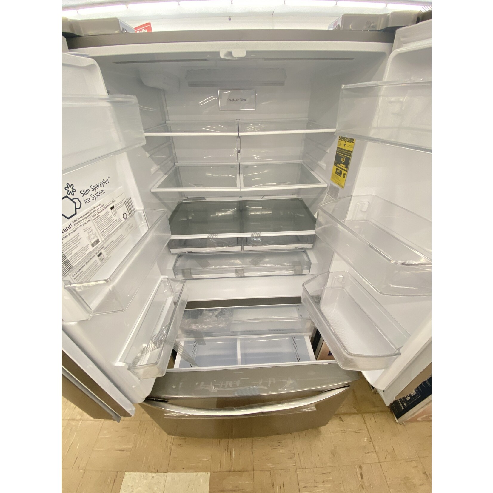 LG Electronics *LFXS26973S 26.2 cu. ft. French Door Smart Refrigerator with Wi-Fi Enabled in Stainless Steel