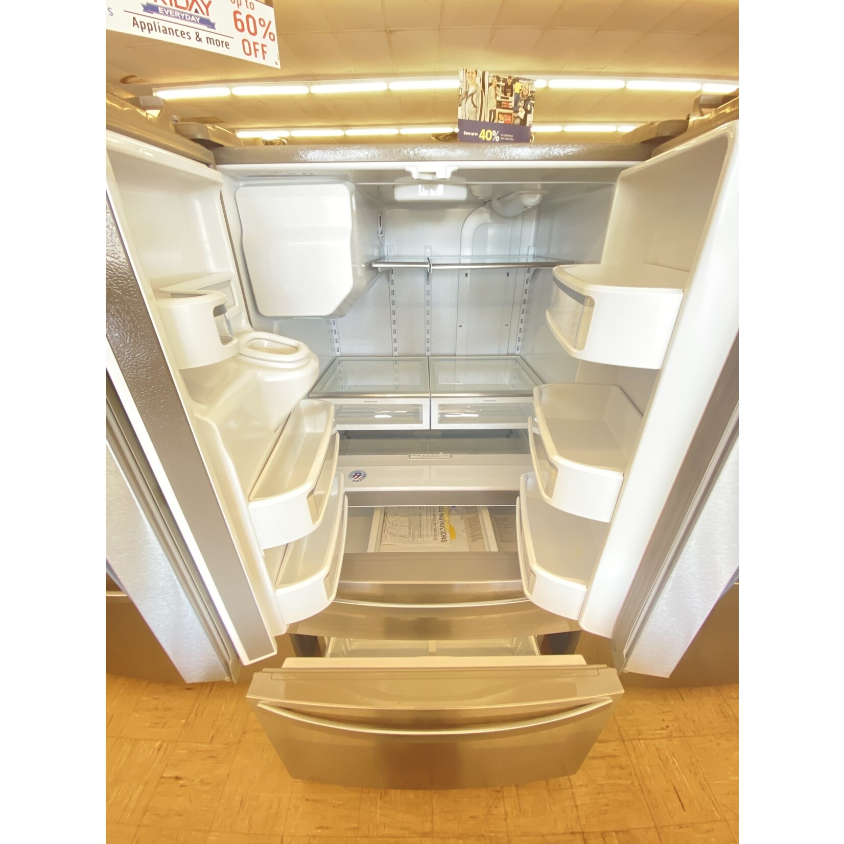 *WRX735SDHZ WHR No Frost Multi Dr -FreeStandg Refr Frez - 24 CU FT, 4 DOOR REFERIGERATOR, REFRIGER