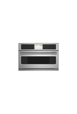 Cafe' CSB923P2NS1 30 in. 1.7 cu. ft. Smart Electric Wall Oven and Microwave Combo with 240 Volt Advantium Technology in Stainless Steel