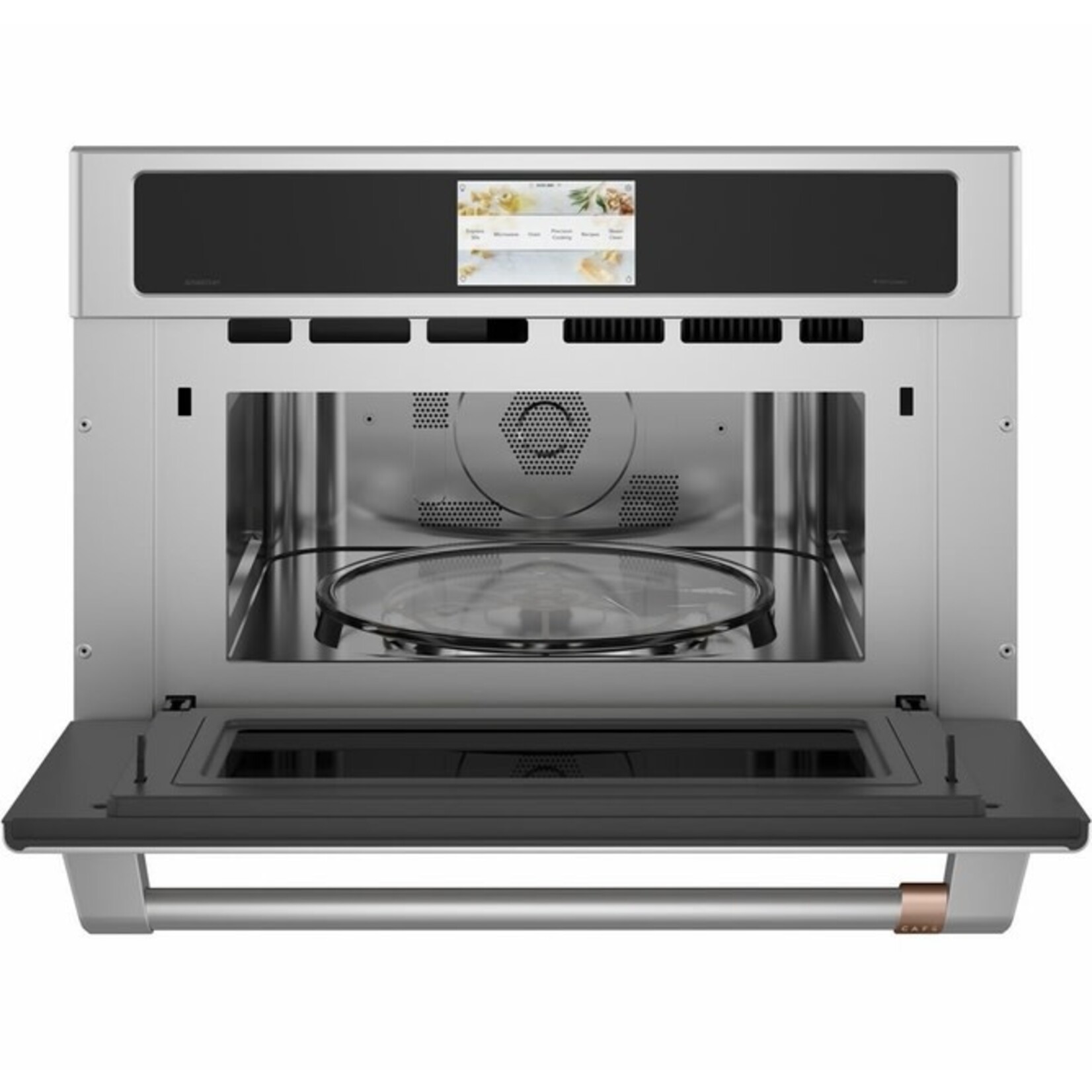Café Appliances CSB923P2NS1 30 in. 1.7 cu. ft. Smart Electric Wall Oven and Microwave Combo with 240 Volt Advantium Technology in Stainless Steel