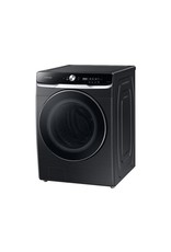 SAMSUNG WF50A8800AV 27 in. Wide 5.0 cu. ft. Extra-Large Brushed Black Front Load Washing Machine with Smart Dial and OptiWash