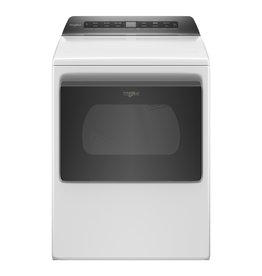 WHIRLPOOL WED6120HW 7.4 cu. ft. 240-Volt White Smart Electric Vented Dryer with AccuDry System