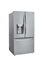 LG Electronics LRFDS3016S 29.7 cu. ft. Smart French Door Refrigerator, Door-In-Door, Dual Ice Makers with Craft Ice in PrintProof Stainless Steel