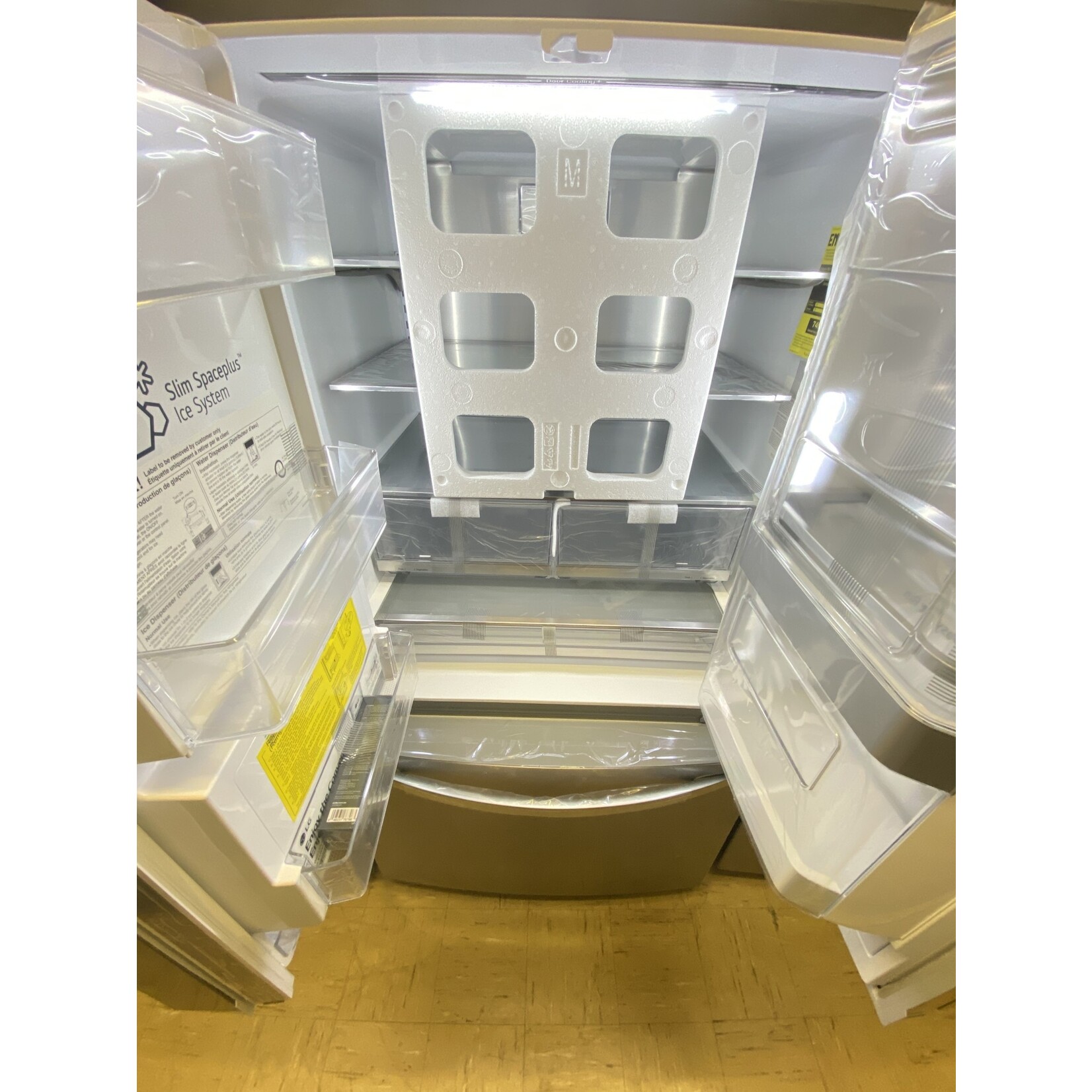 LG Electronics *LRFDS3016S 29.7 cu. ft. Smart French Door Refrigerator, Door-In-Door, Dual Ice Makers with Craft Ice in PrintProof Stainless Steel