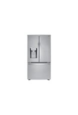 LG Electronics LRFXC2416S 23.5 cu. ft. Smart French Door Refrigerator, Dual Ice Makers with Craft Ice in PrintProof Stainless Steel, Counter Depth